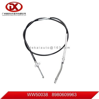 Suitable For Isuzu 4HG1/4HG1-T/4HE1/4HK1 MYY6S, Hand brake cable L=3650cm  8980609963 8 98060996 3