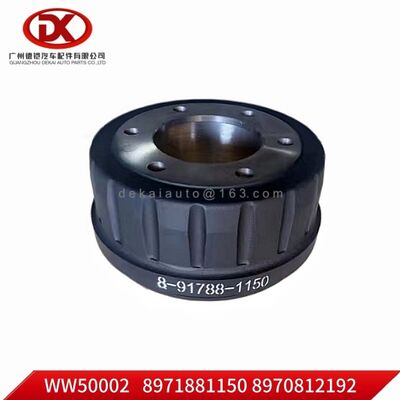 Bremstrommel 8971881150 8970812192 8 97188115 0 8 97081219 2 für ISUZU 4HG1/4HG1-T/4HE1/4HK1/700P/NPR/NQR Lkw-Teile