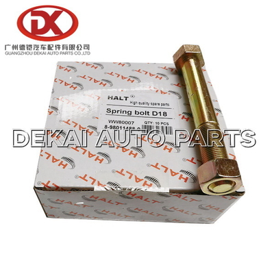 LKW ISUZU Chassis Parts Spring Bolt 8980114880 NHR NKR 8-97056420-0